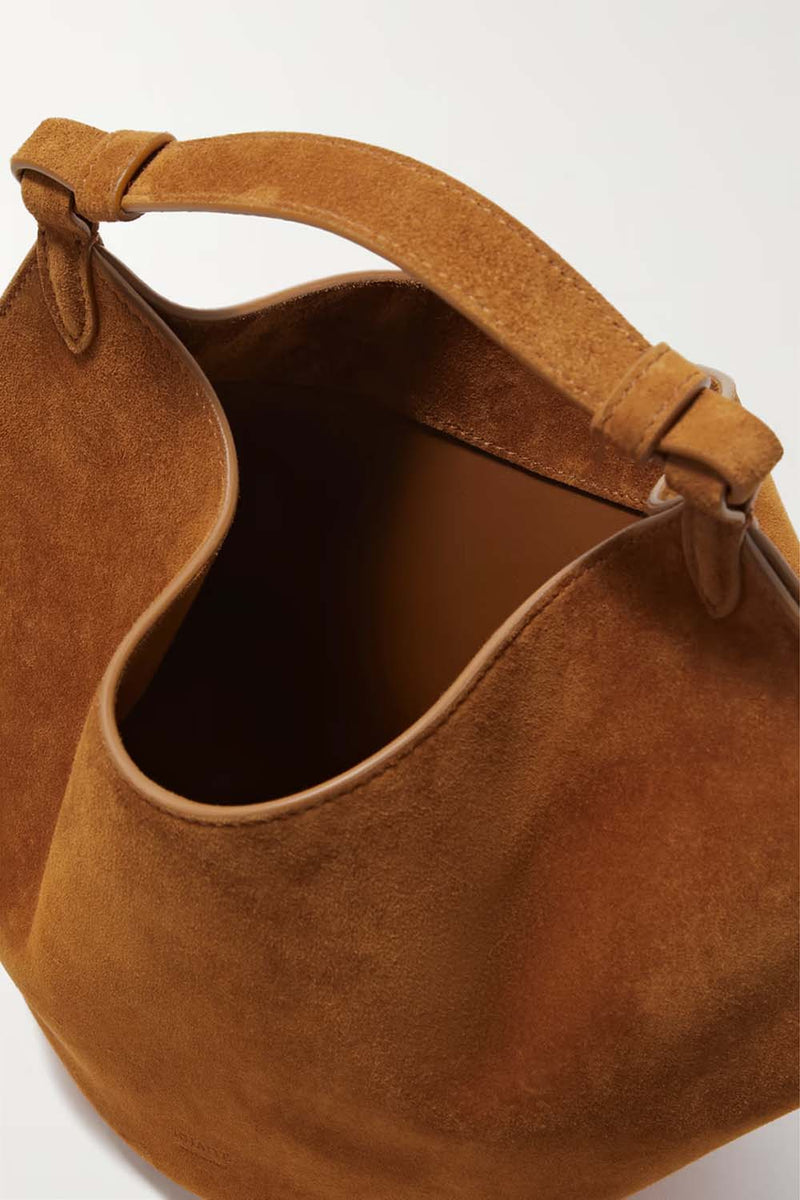 Mini Leather Lotus Bag