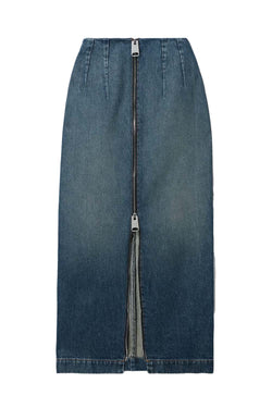 Ruly Denim Zipper Skirt