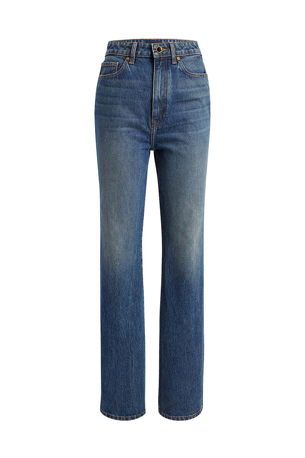 Danielle High-Rise Straight-Leg Jean