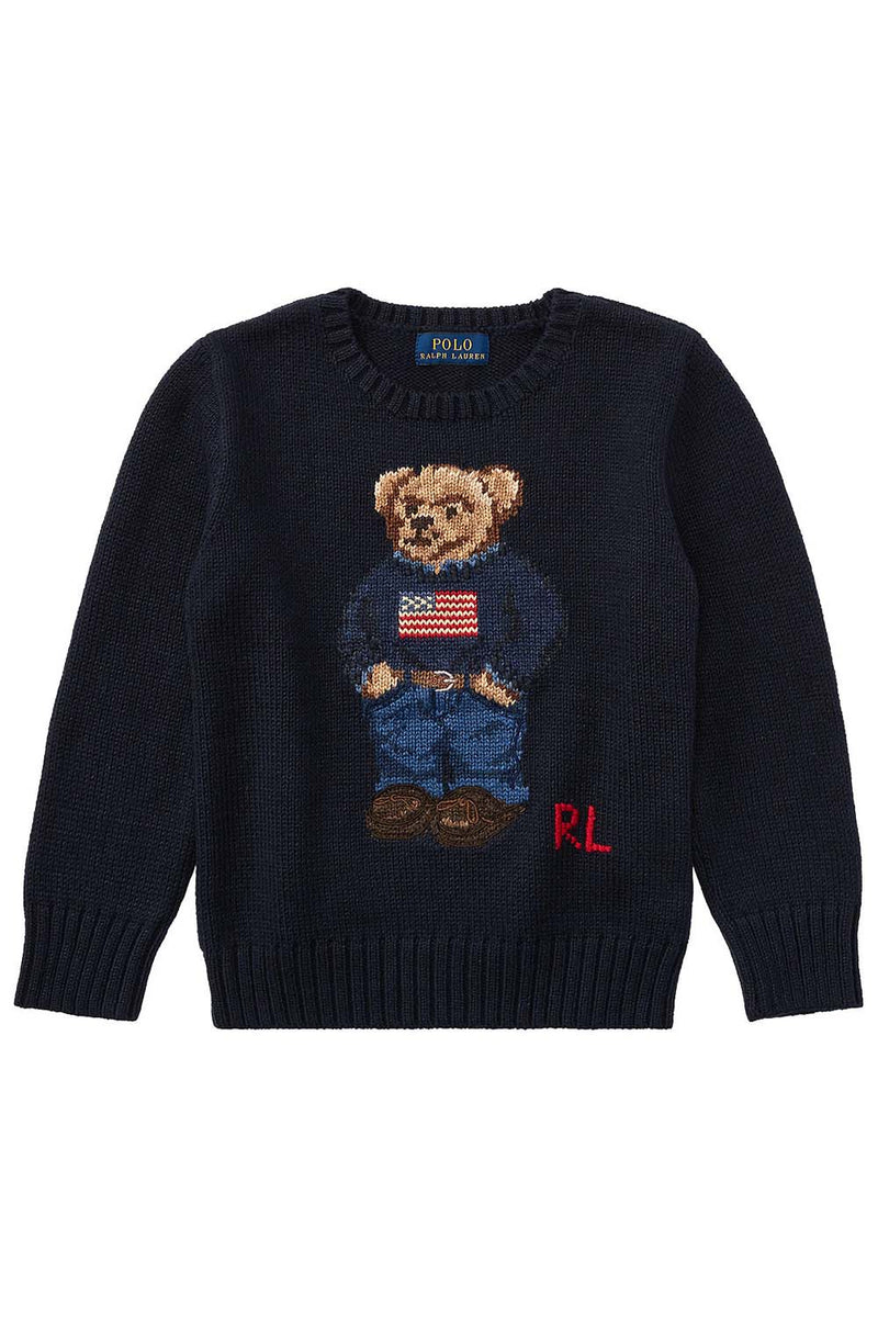 Polo Bear Cotton Sweater