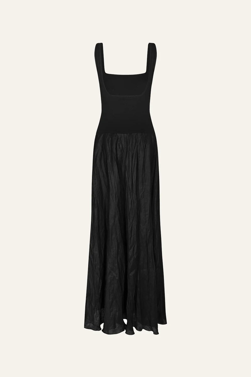 Organic Linen Blend Mariner Dress