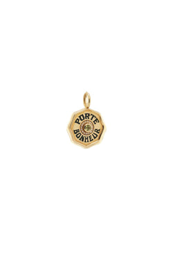 Mini Porte Bonheur Charm with Halo