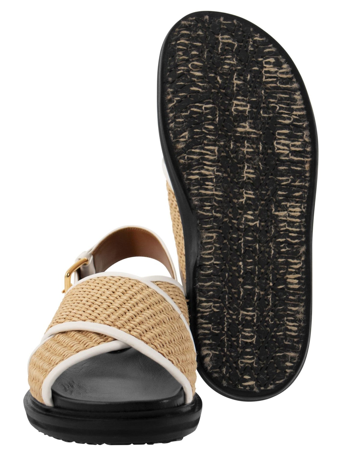 MARNI FUSSBETT RAFFIA LEATHER – Belinda International