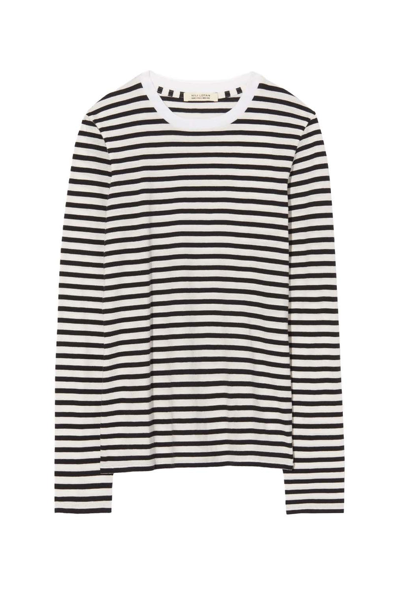 Anarette Long Sleeve Stripe T-Shirt