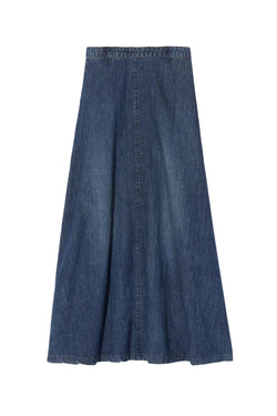 Astrid Denim Maxi Skirt