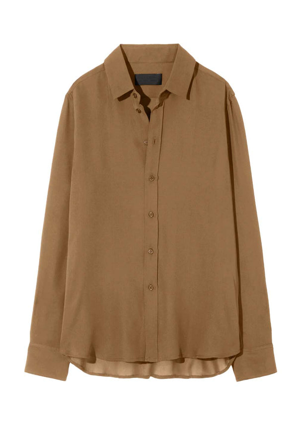 Gaia Slim-fit Silk Blouse