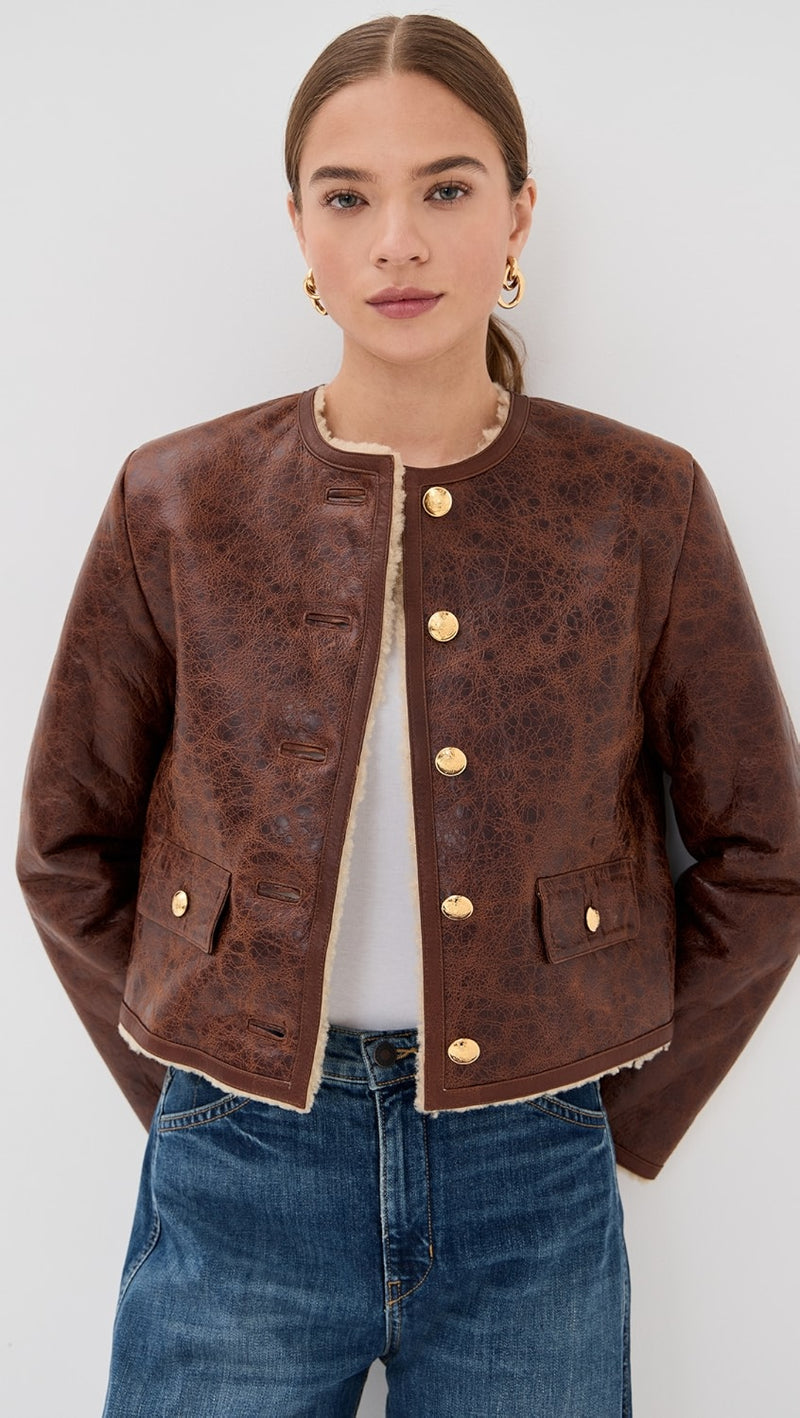 Zaine Shearling Jacket