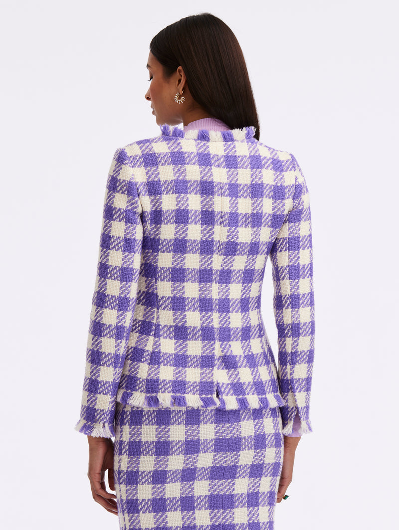 Check Tweed Jacket