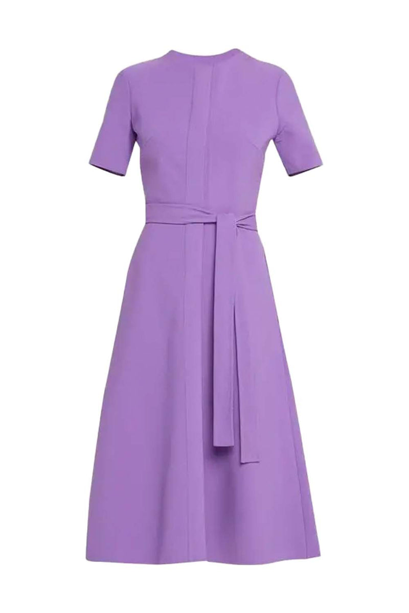 Button Front A-Line Dress