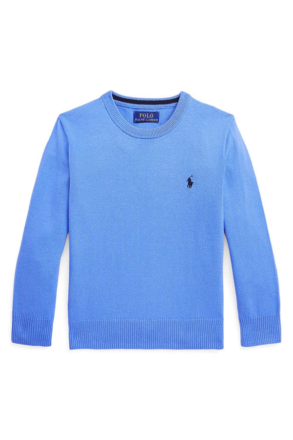 Crew Neck Cotton Sweater