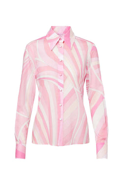 Iride Print Cotton Shirt