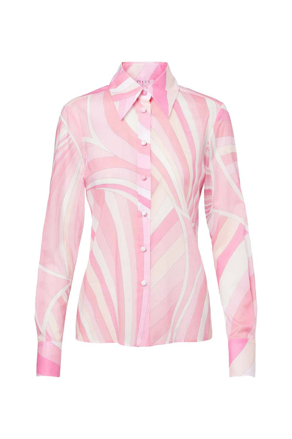 Iride Print Cotton Shirt