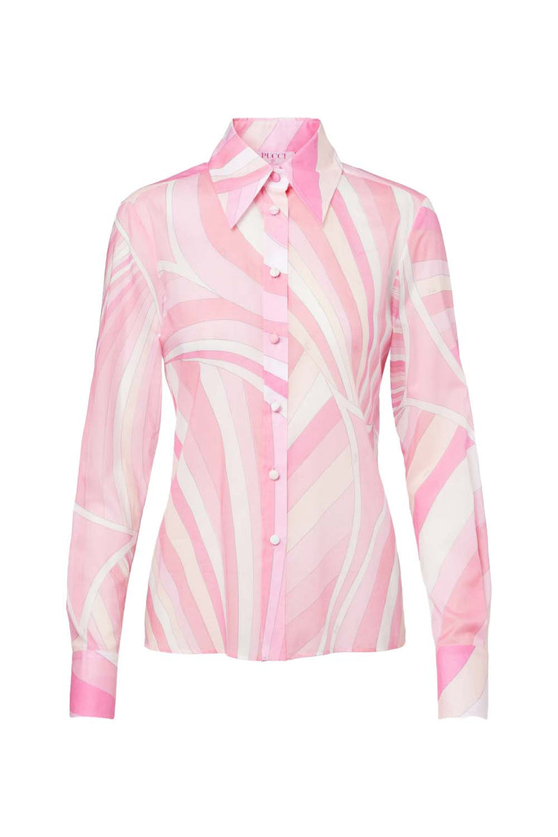 Iride Print Cotton Shirt