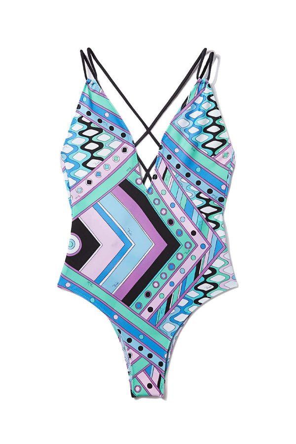 Vivara-Print Swimsuit