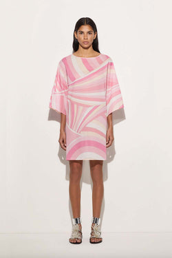 Iride Print Cotton Kaftan