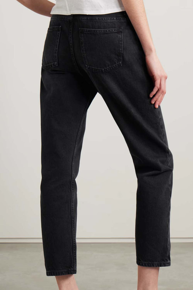 Land Cropped Straight-Leg Jeans