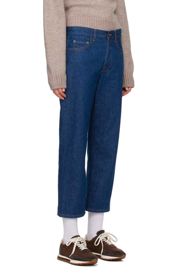 Lesley cropped straight-leg jeans