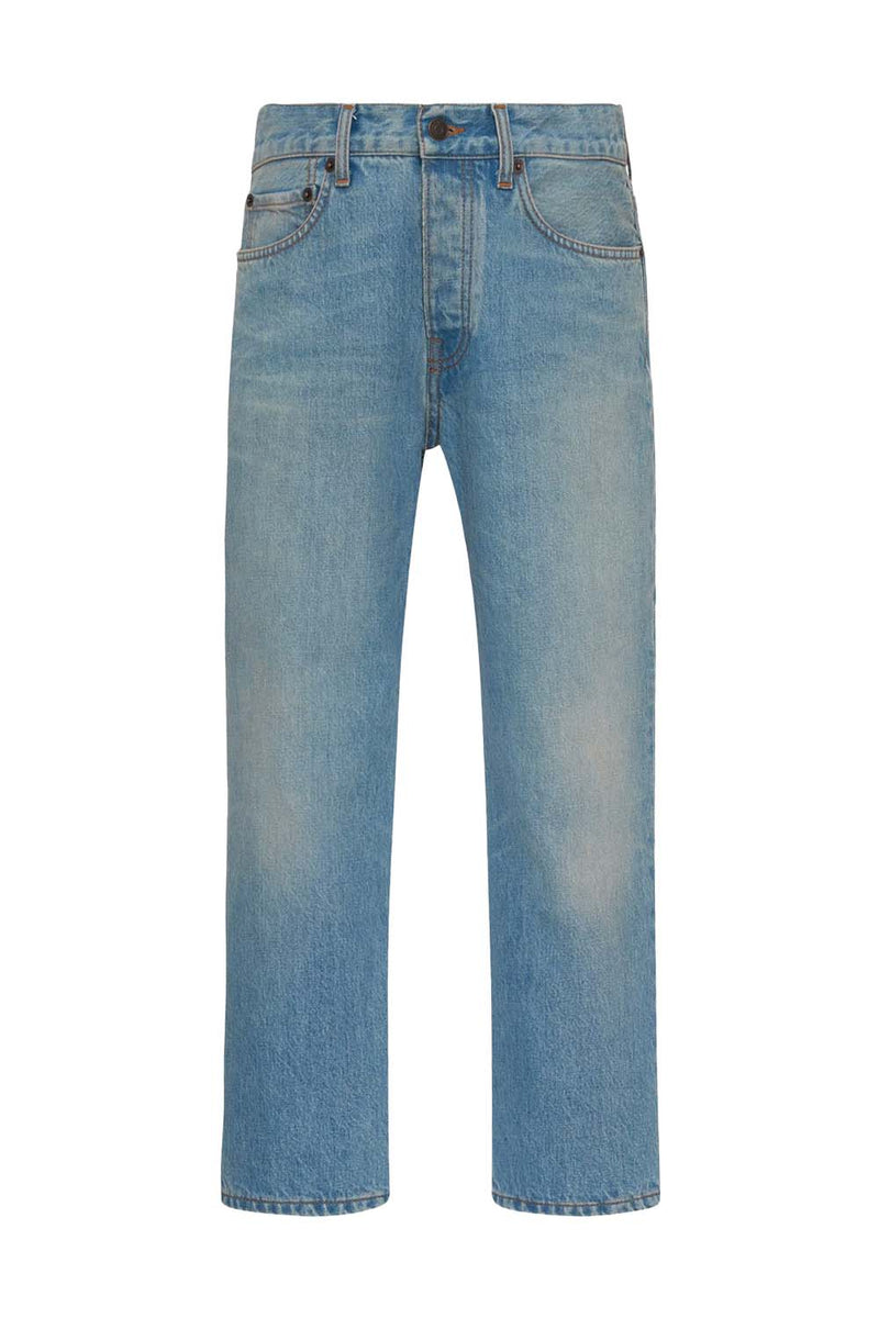 Lesley Cropped Straight-Leg Jeans