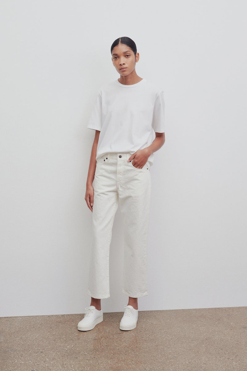 Lesley Cropped Straight-Leg Jeans