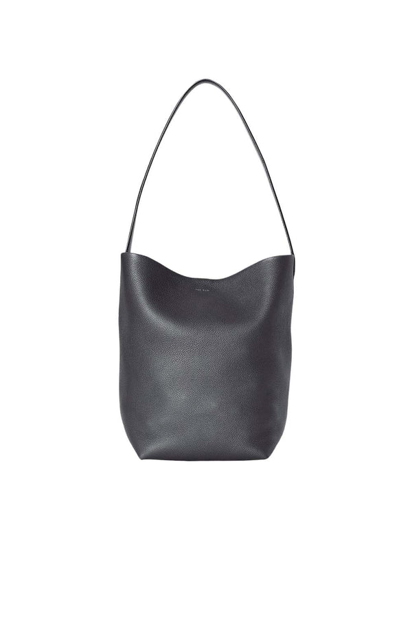 Leather Medium N/S Park Tote Bag