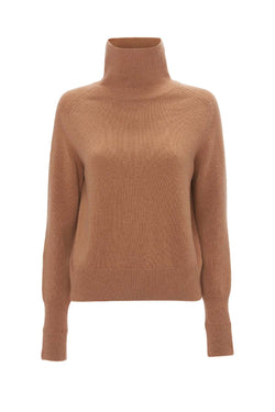 Polo Neck Lambswool Jumper