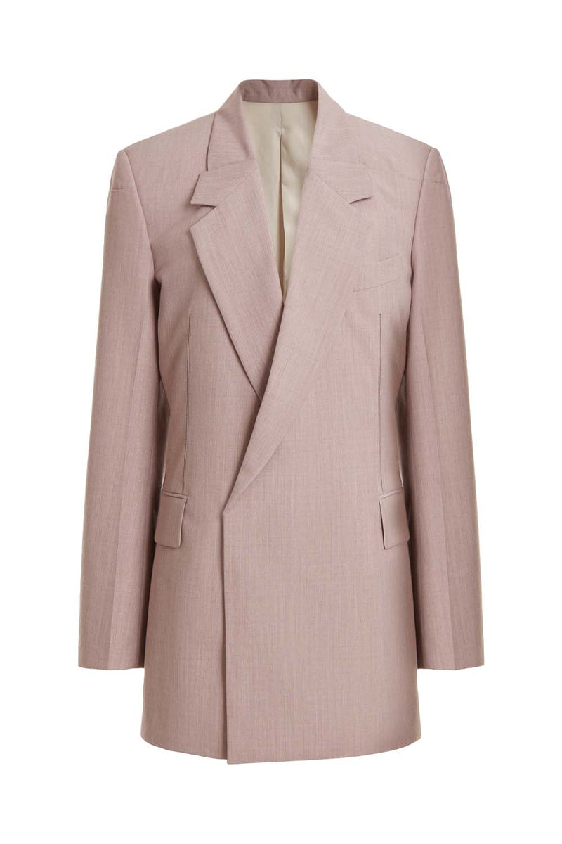 Shoulder Pleat Detail Jacket