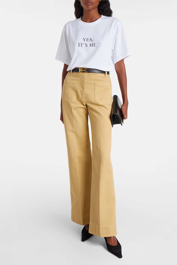 Alina High-rise Wide-leg Jeans