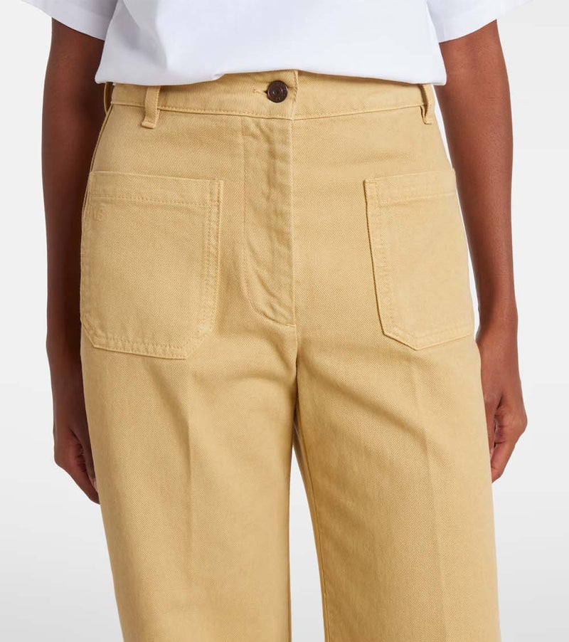 Alina High-rise Wide-leg Jeans