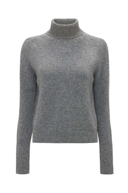 Lambswool Polo Neck Jumper