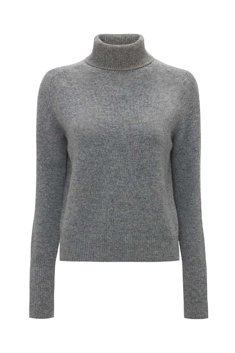 Lambswool Polo Neck Jumper