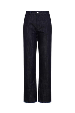 Cropped High Waist Jean