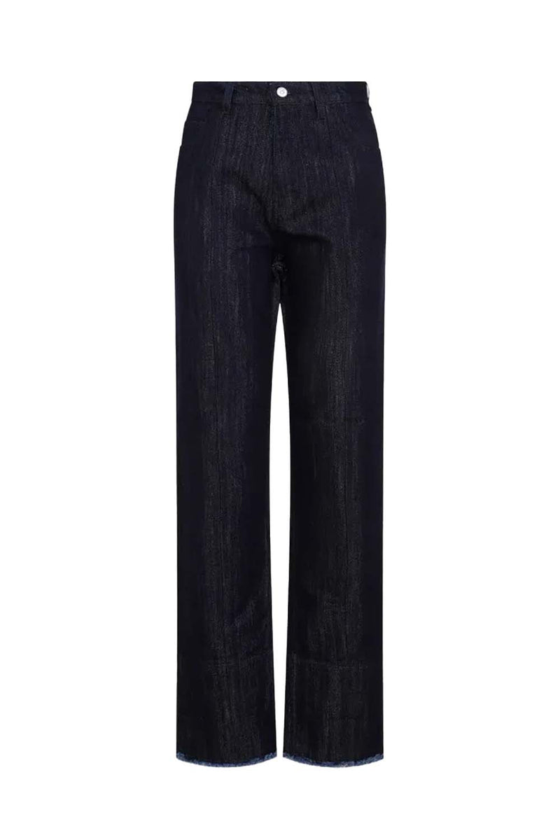 Cropped High Waist Jean