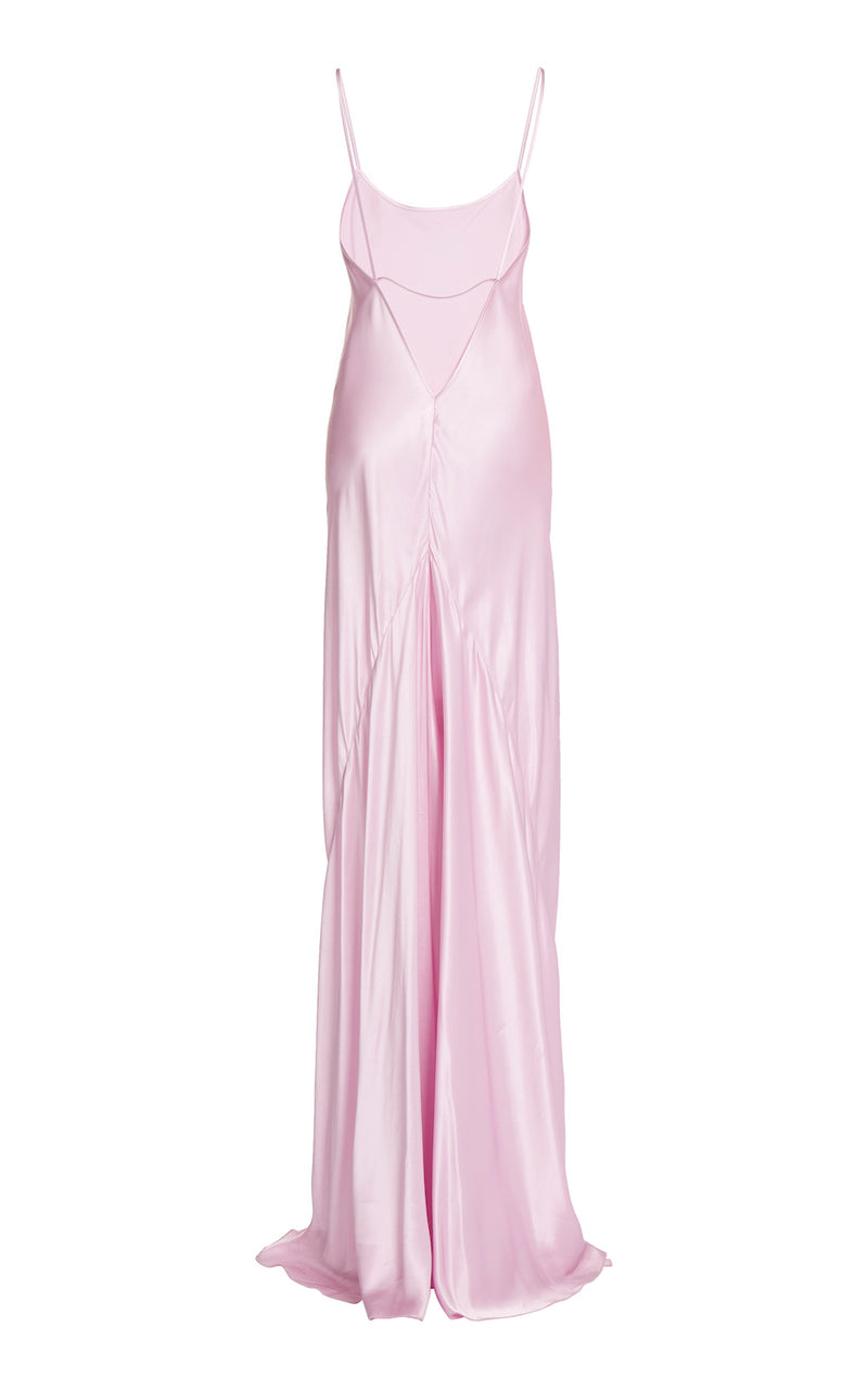 Low Back Cami Floor-Length Dress