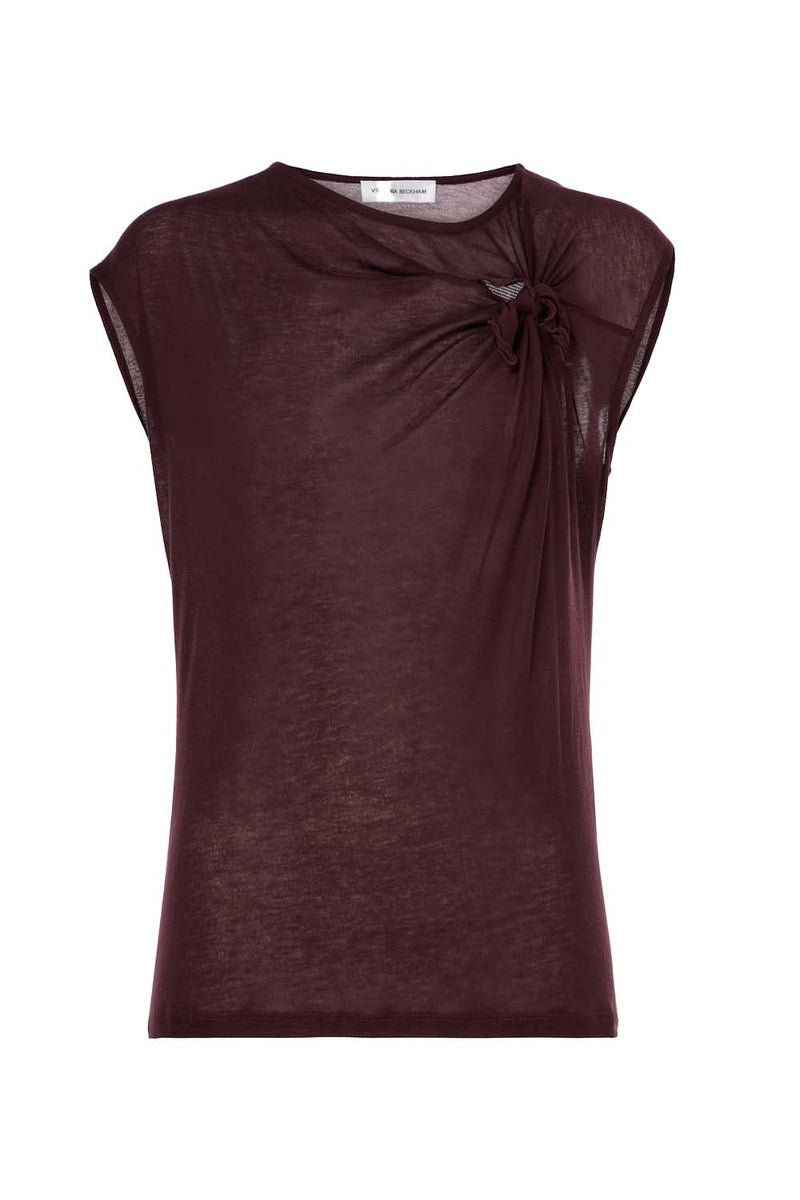 Asymmetric Drape Detail Top