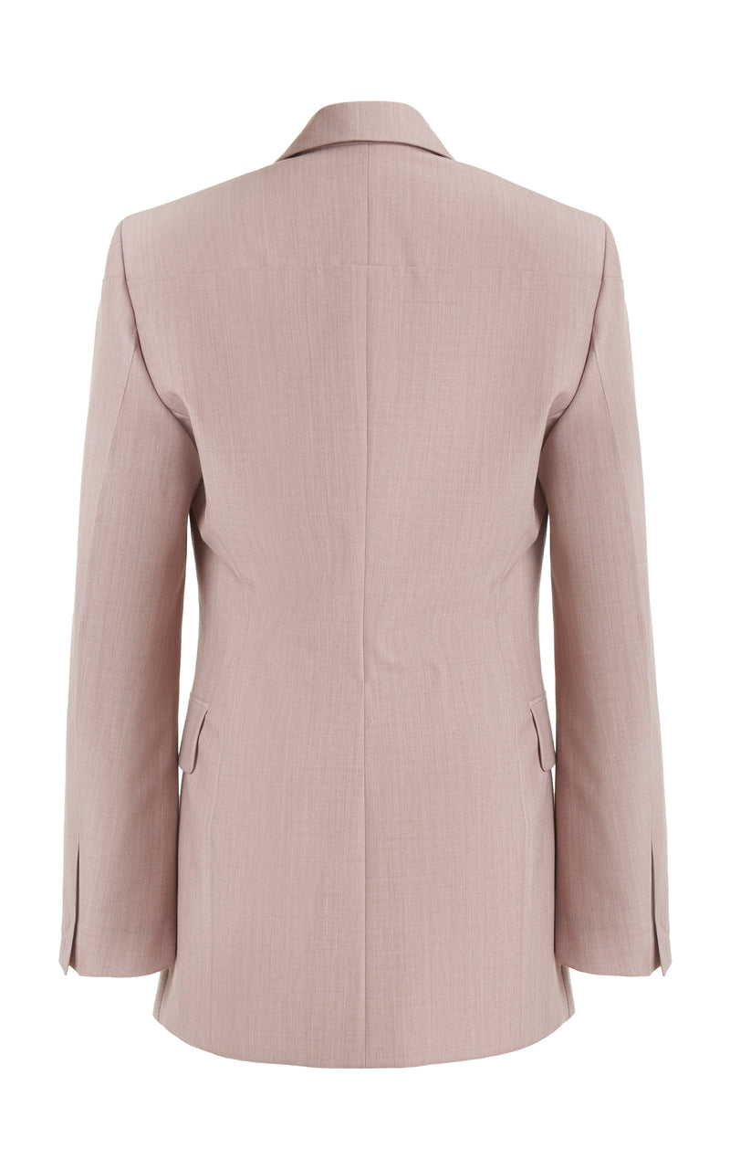 Shoulder Pleat Detail Jacket
