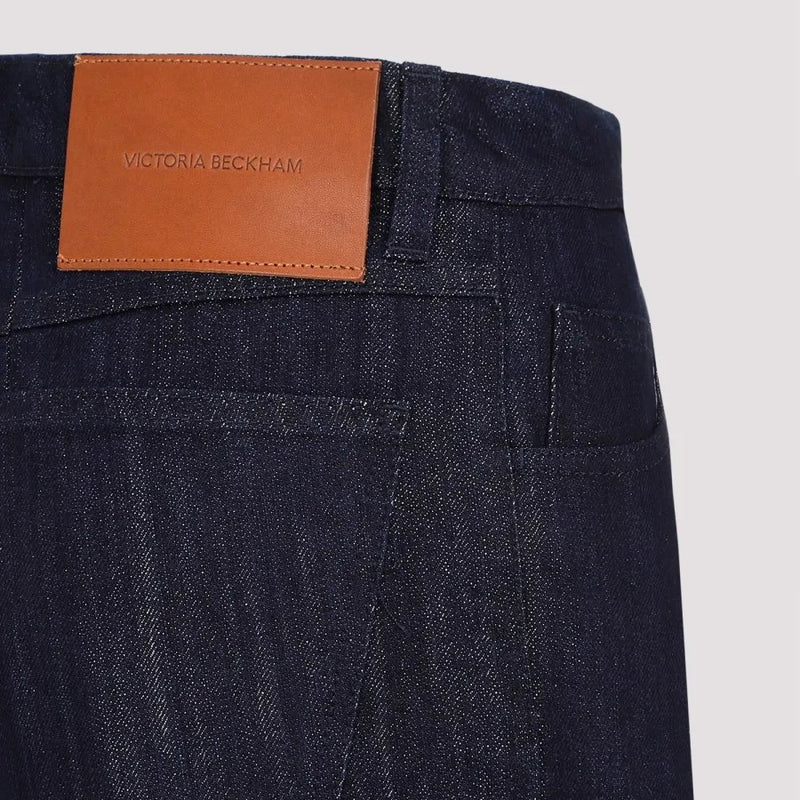 Cropped High Waist Jean