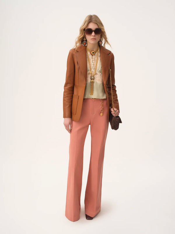 Leather Blazer