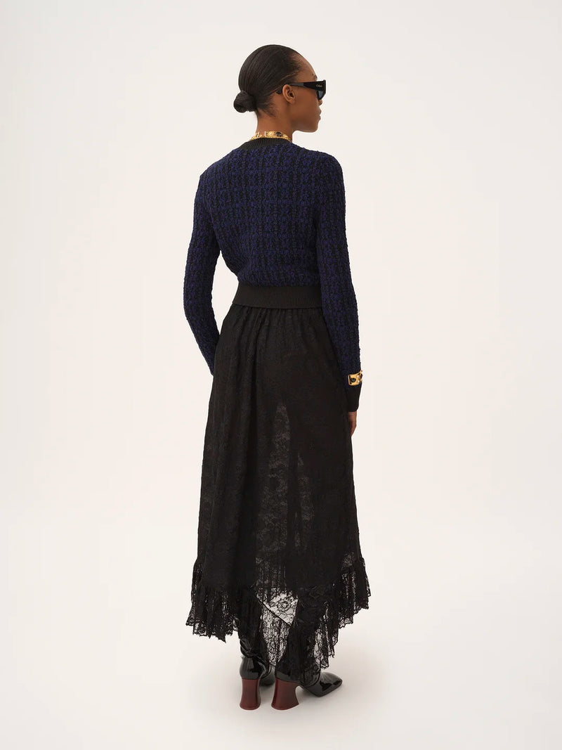 Textured Cropped Knit