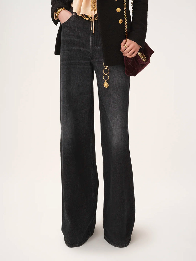 High-Rise Wide-Leg Jeans