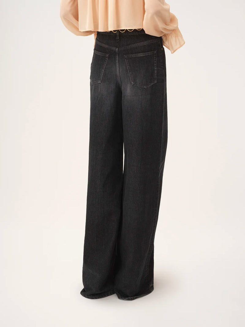 High-Rise Wide-Leg Jeans