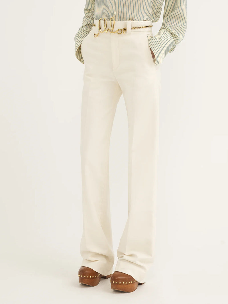 Organic Brushed Cotton Trousers