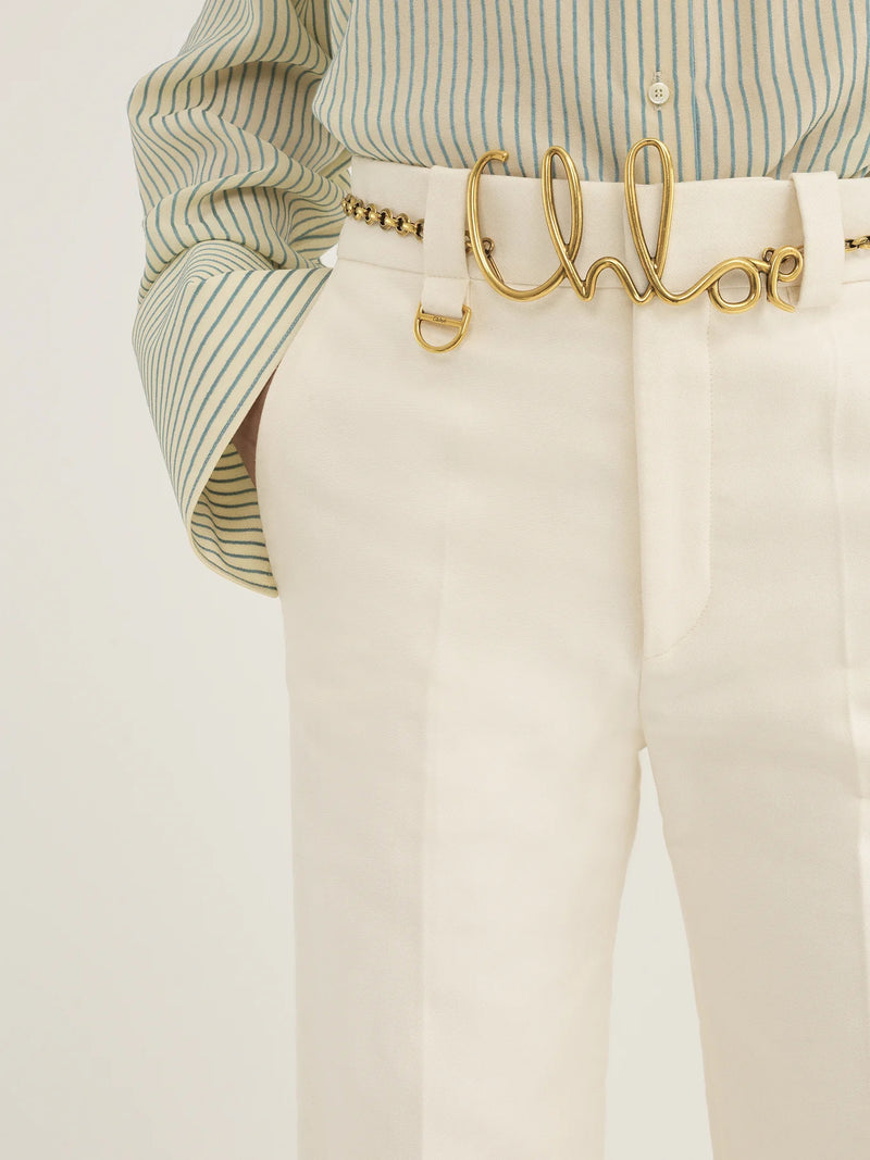 Organic Brushed Cotton Trousers