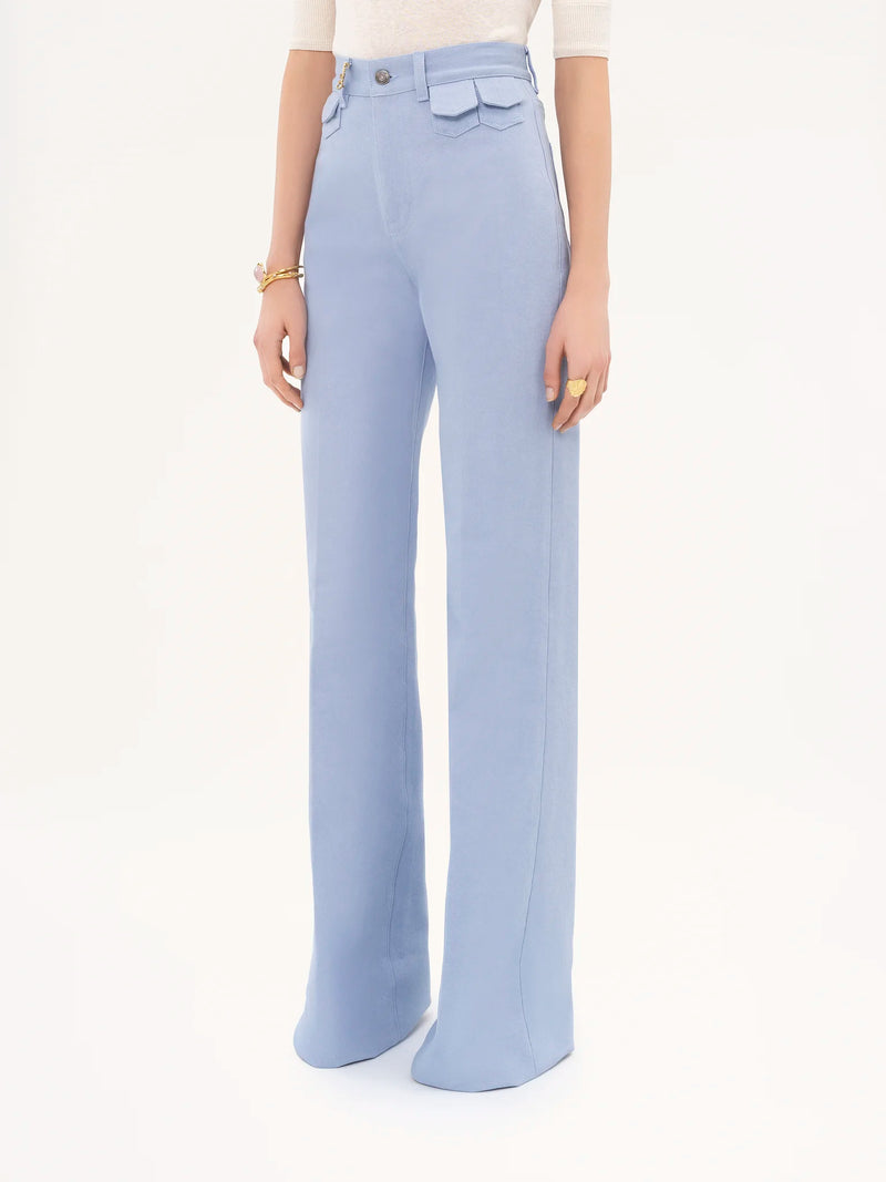 High-rise flare jeans