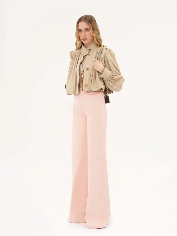 High-rise flare jeans