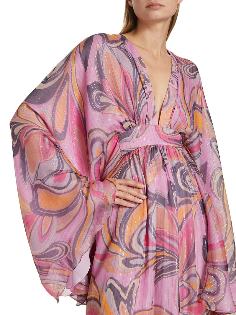 Sydney Silk-Blend Maxi Dress