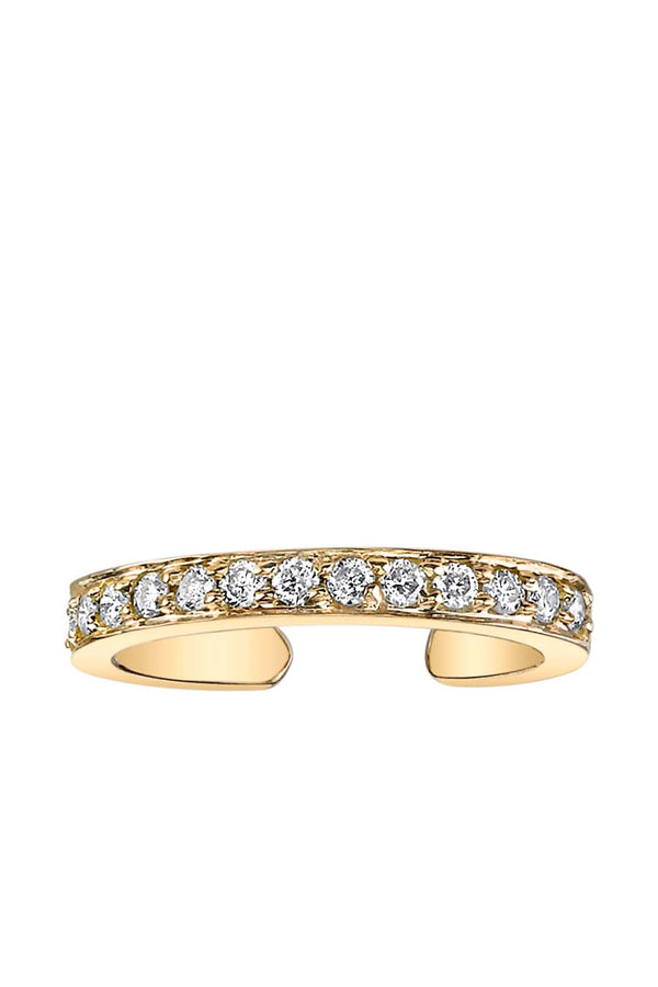 18-Karat Gold Diamond Ear Cuff