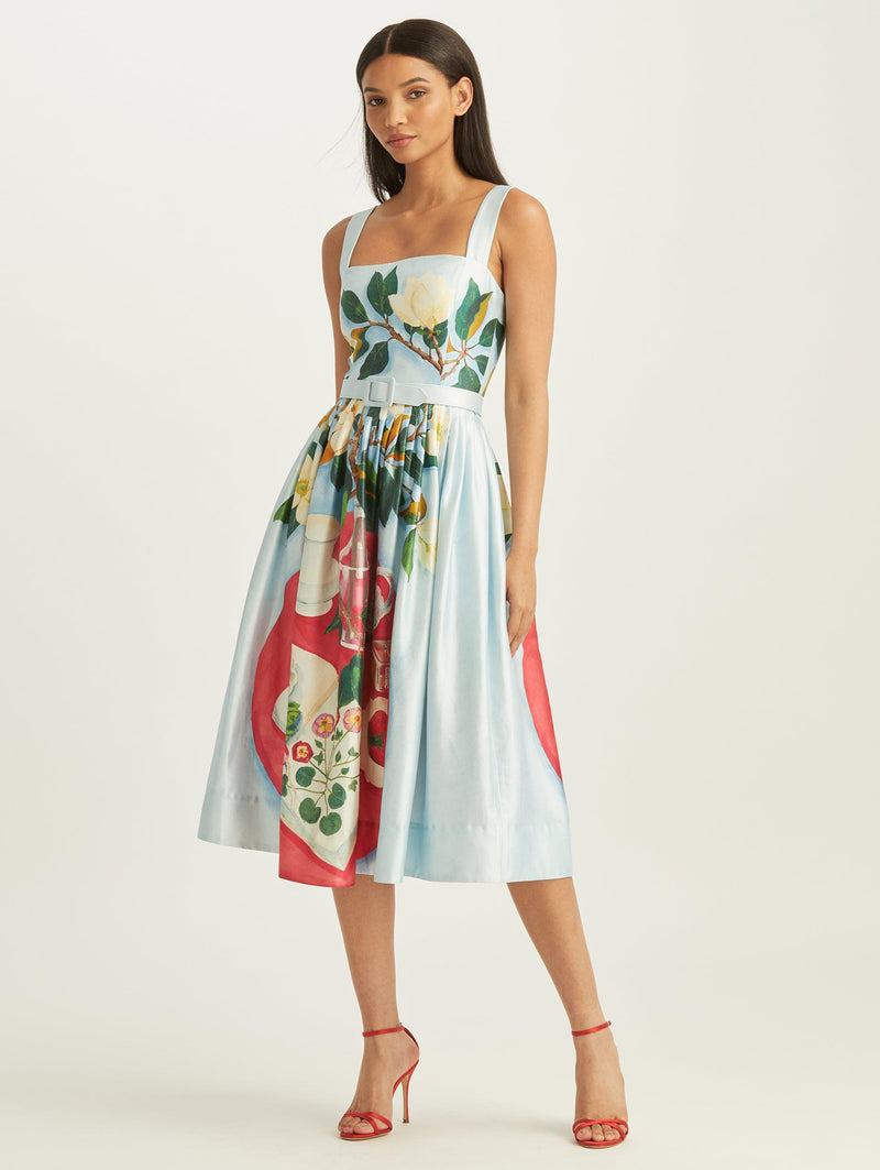 Painted Tablescapes Mikado Tank Dress