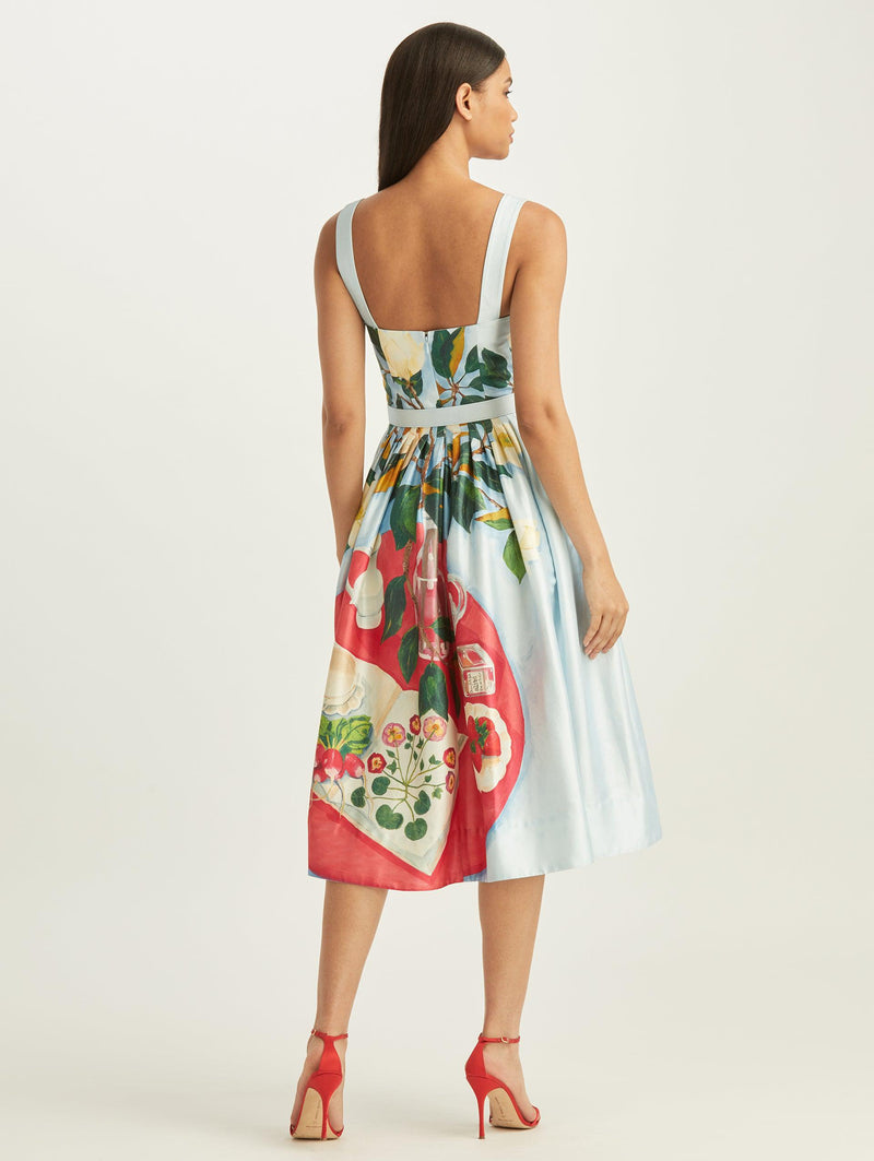 Painted Tablescapes Mikado Tank Dress