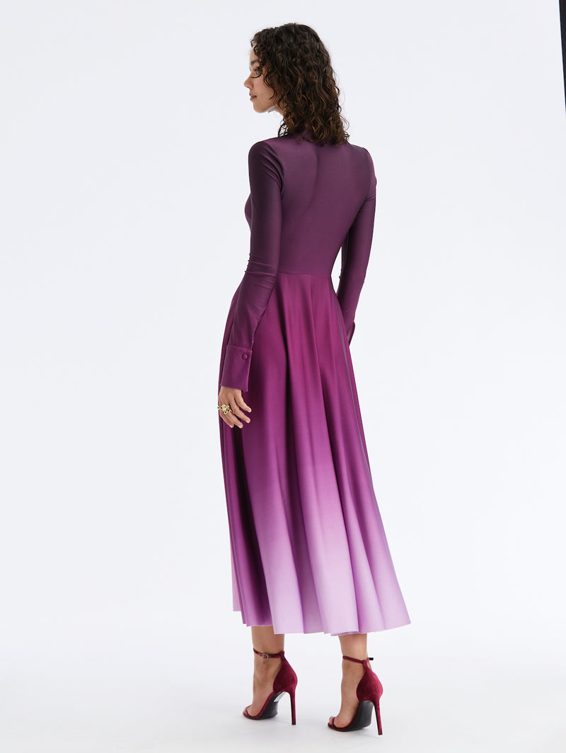 Ombre Jersey Dress