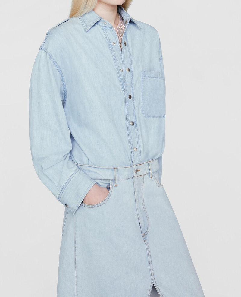 Denim Shirt Dress